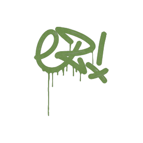 封装的涂鸦 | 小菜一碟 (军绿)