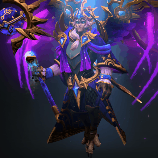 dota2创意工坊优秀饰品天界圣袍天怒法师