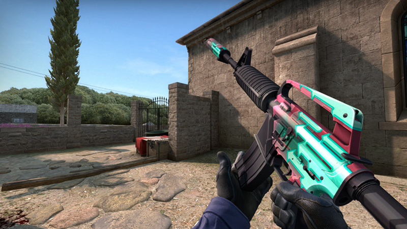 csgo创意工坊优秀饰品m4a1消音型动量