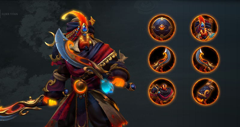 dota2创意工坊优秀饰品烈火精灵灰烬之灵