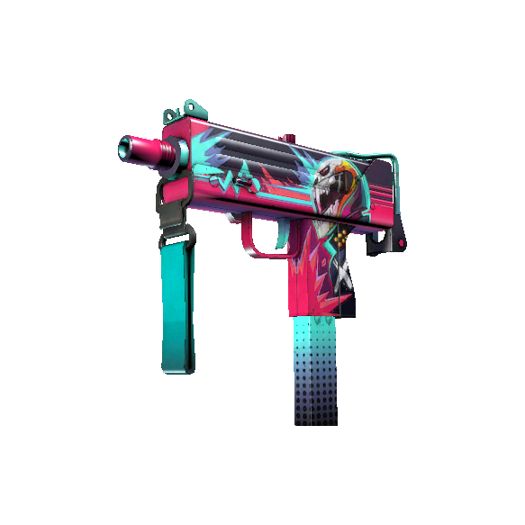 MAC-10（StatTrak™） | 霓虹骑士 