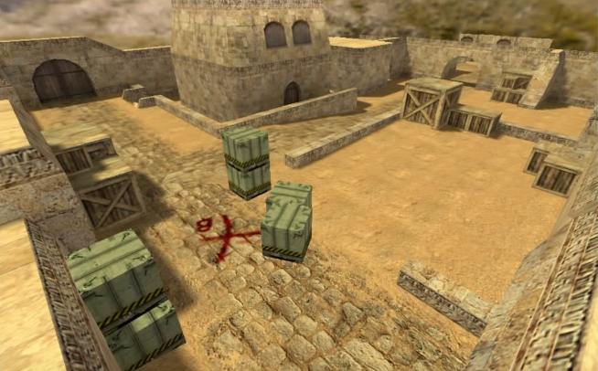 cs经典地图系列沙城激突dust