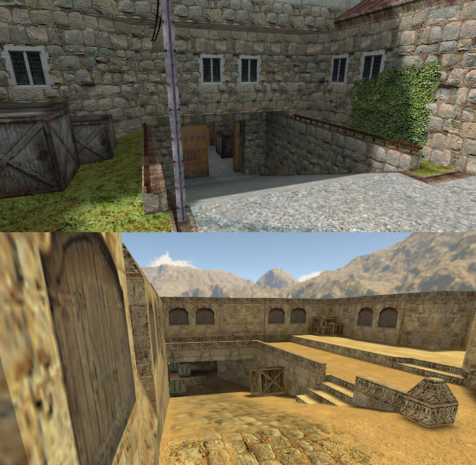 cs经典地图系列古堡激战丨cobblestone
