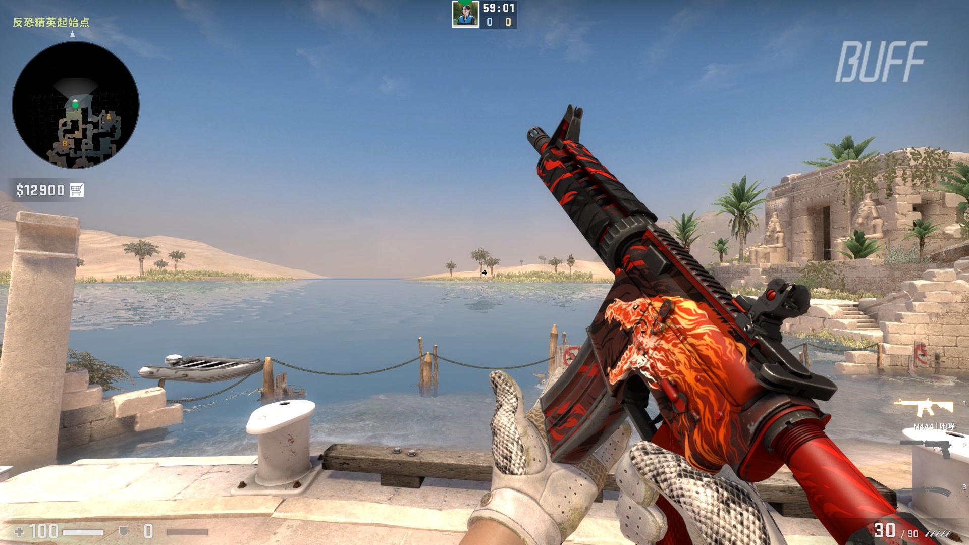 每日皮肤鉴赏m4a4咆哮