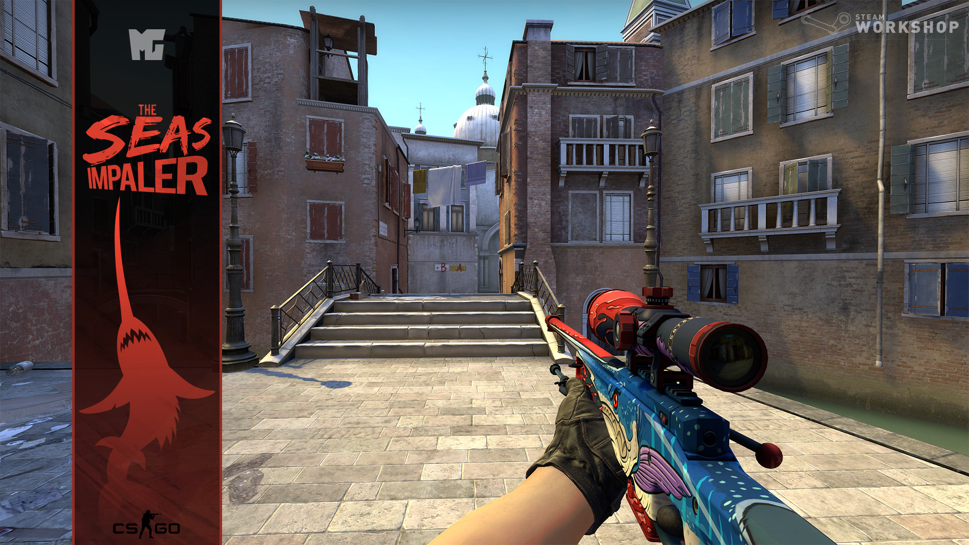 csgo创意工坊优秀饰品——awp | 海洋刺穿者