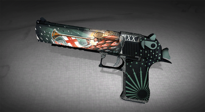 csgo创意工坊优秀饰品沙漠之鹰审判