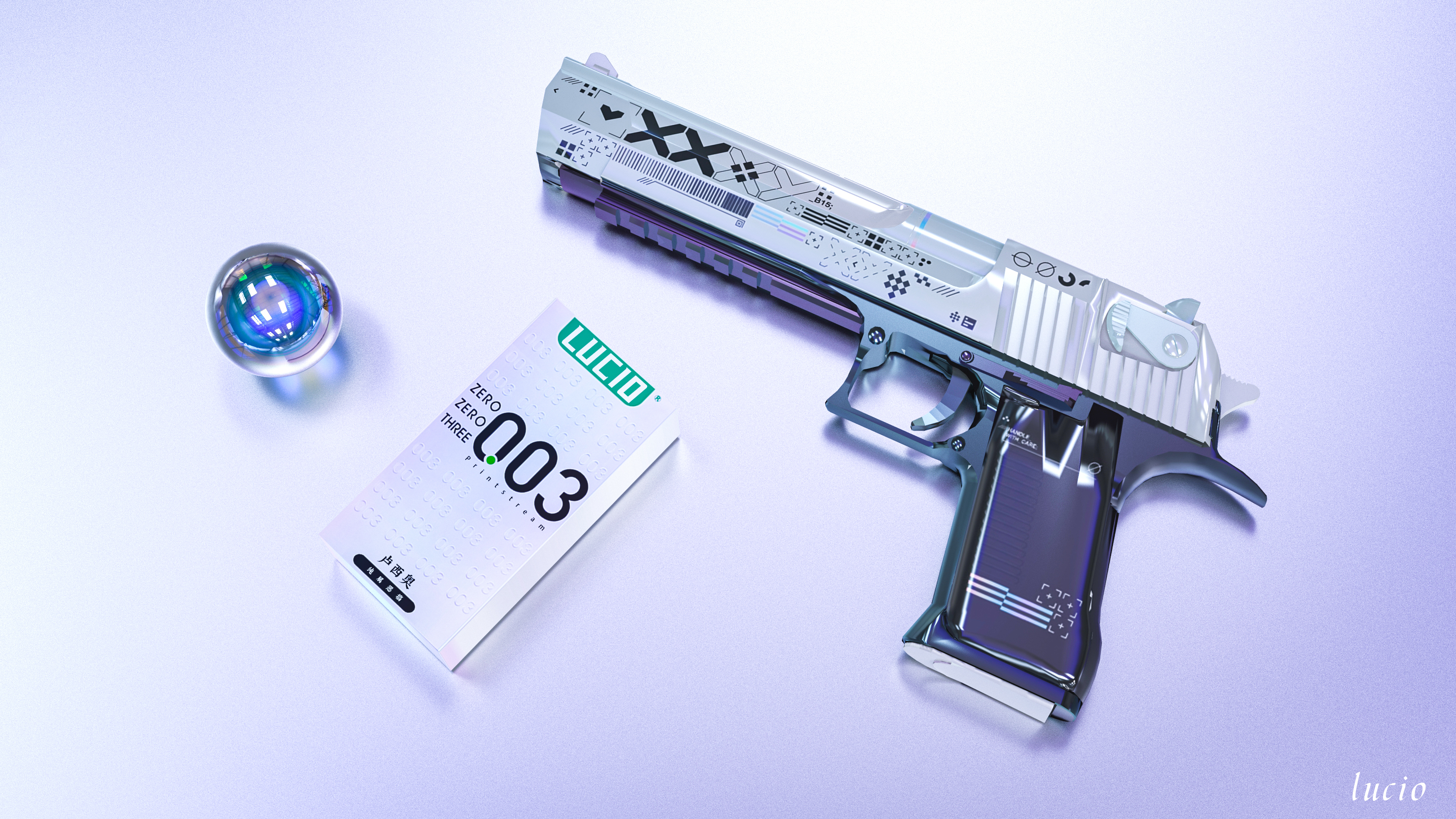 每日皮肤鉴赏沙漠之鹰印花集