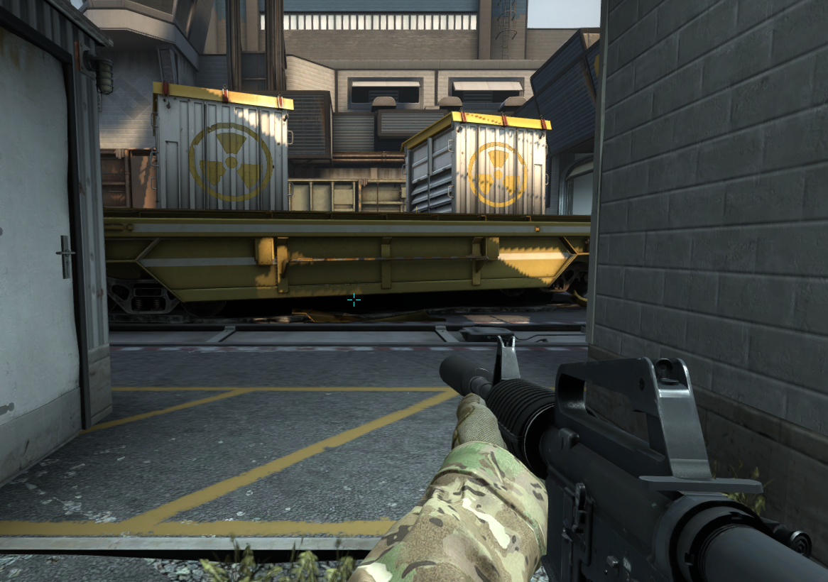 cs经典地图系列train列车站台