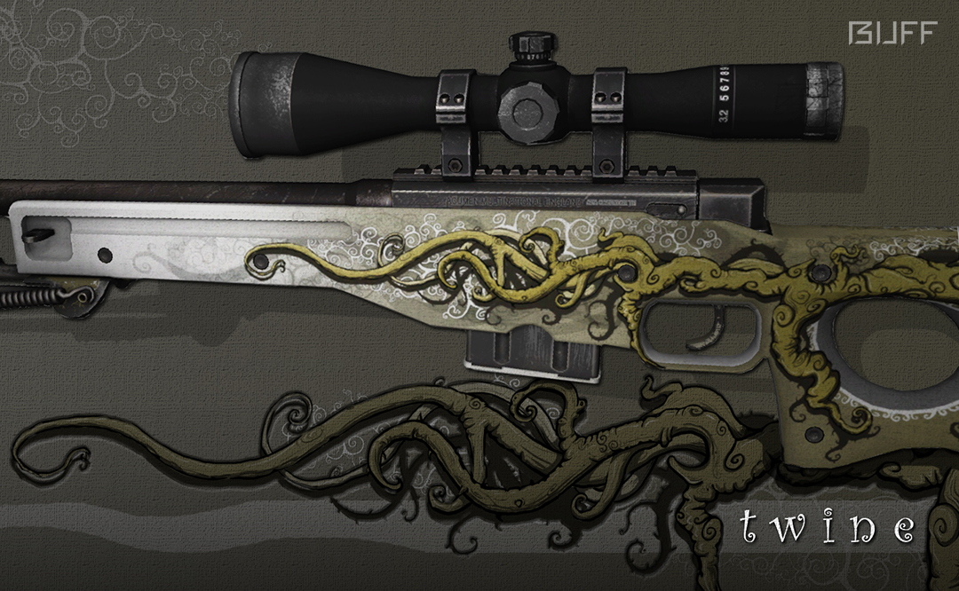 每日皮肤鉴赏awp蠕虫之神