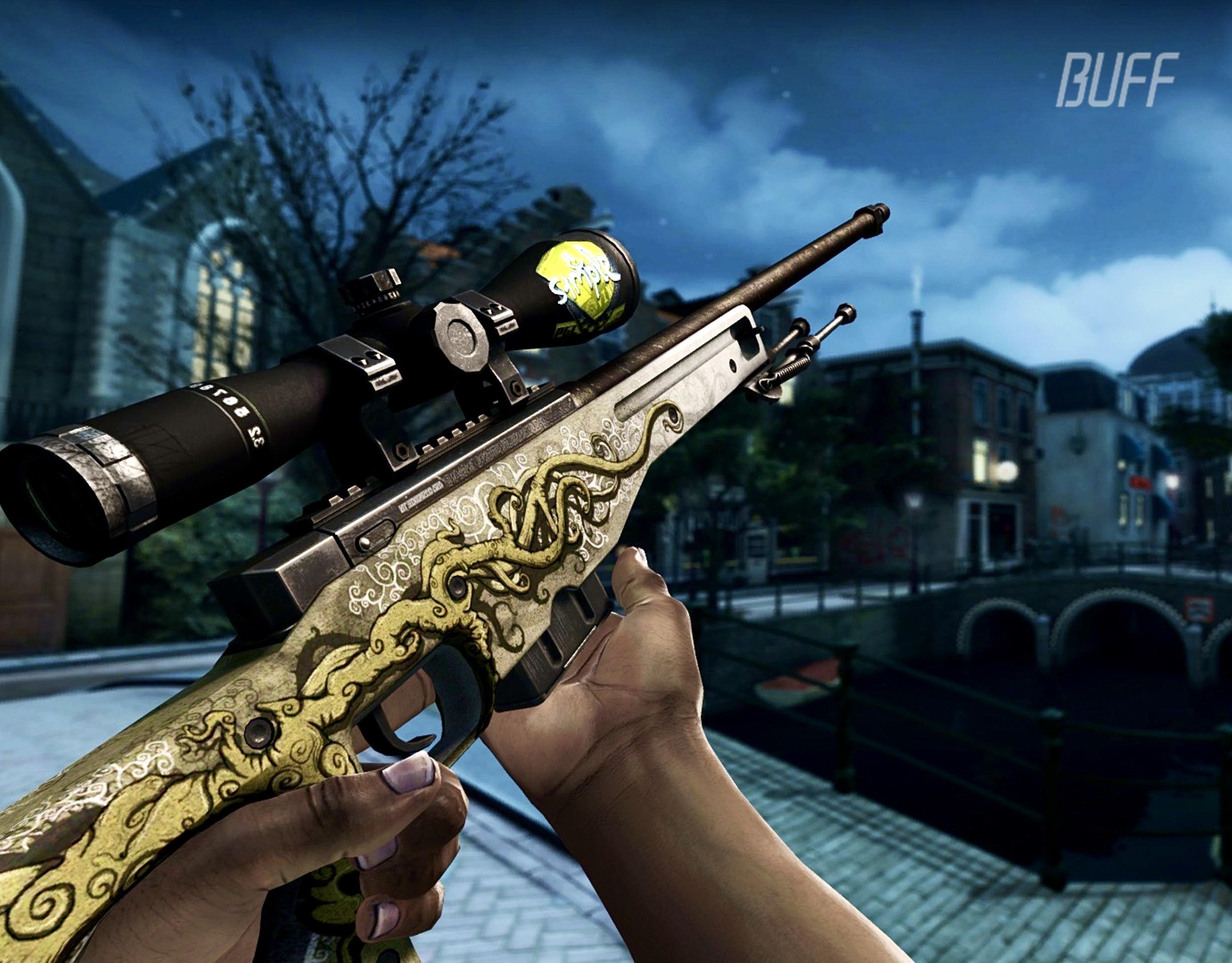 每日皮肤鉴赏awp蠕虫之神