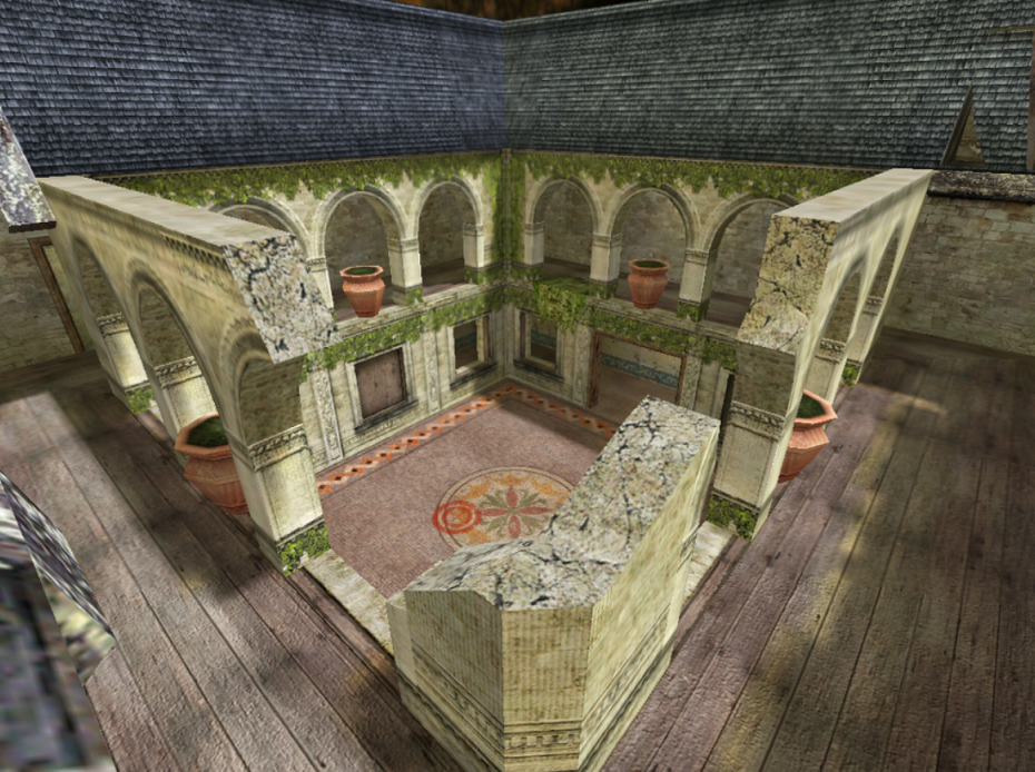 cs经典地图系列chateau古城废墟