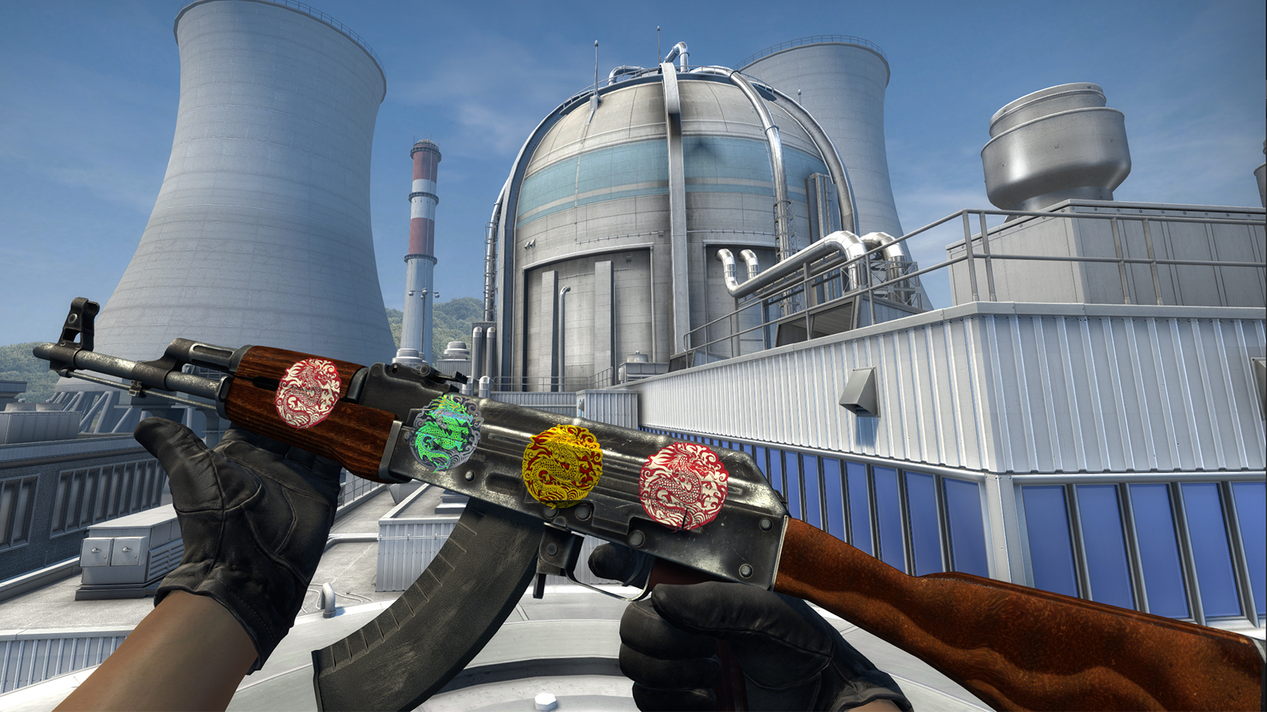 csgo创意工坊优秀饰品十二生肖印花