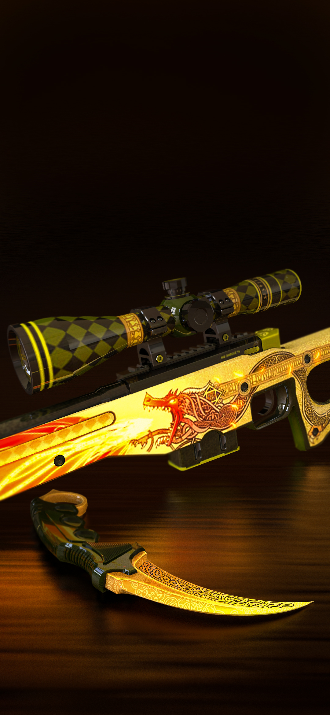 每日皮肤鉴赏传说系列匕首