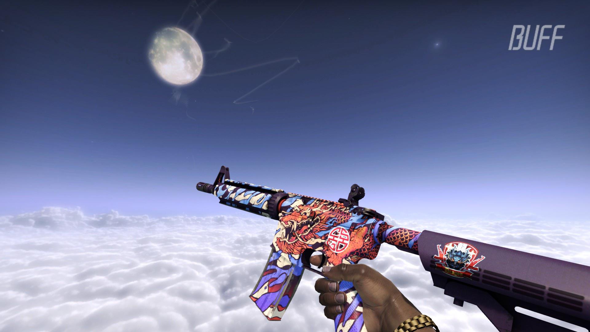 每日皮肤鉴赏m4a4龙王