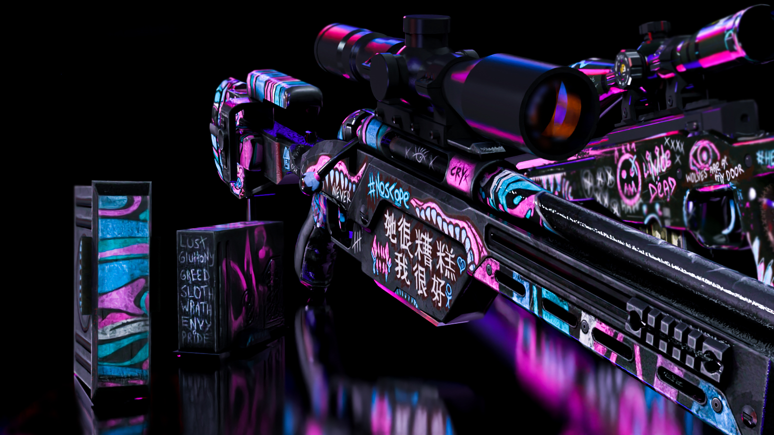 每日皮肤鉴赏浮生如梦系列狙击枪