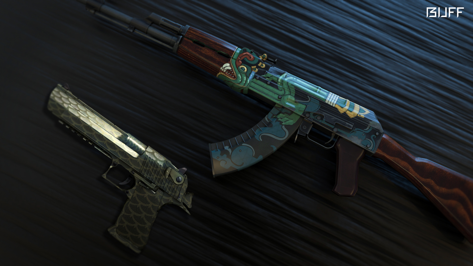 csgo皮肤鉴赏ak47火蛇