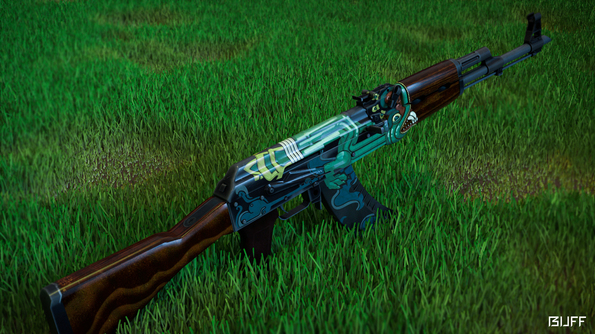 csgo皮肤鉴赏ak47火蛇