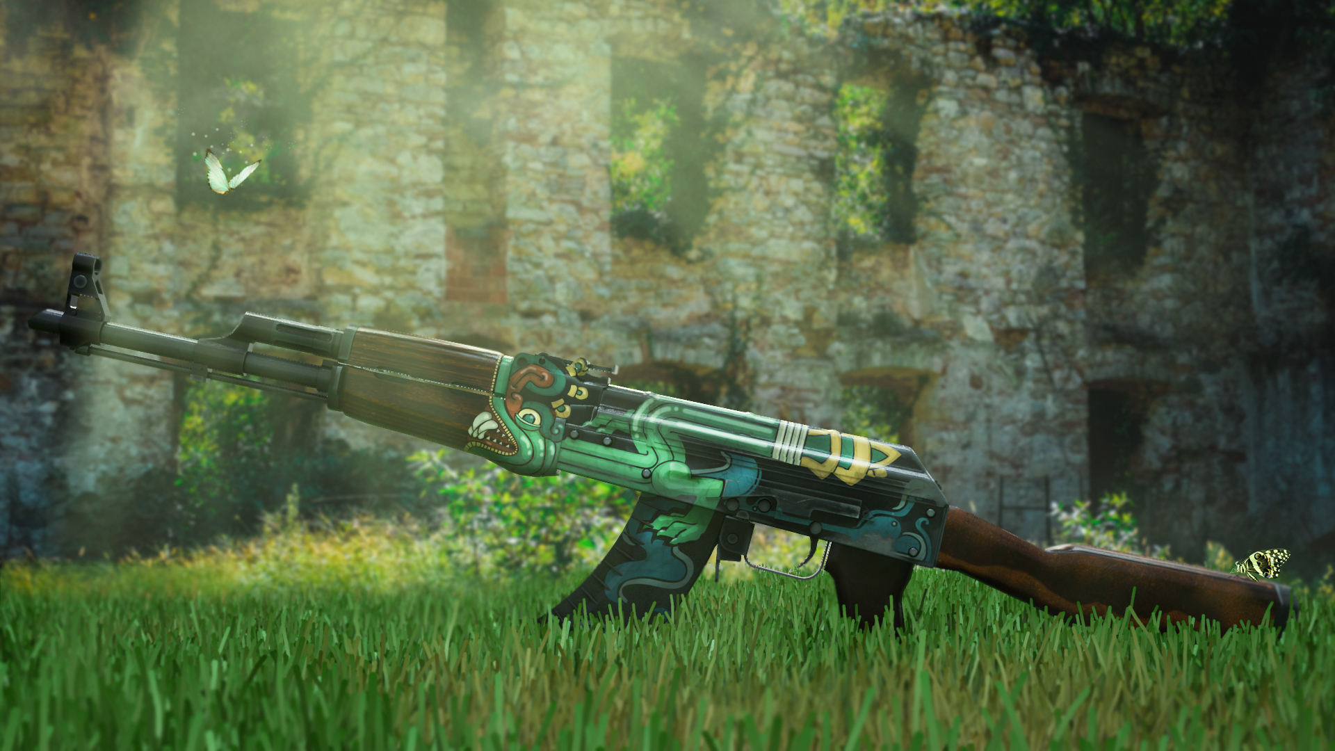 csgo皮肤鉴赏ak47火蛇