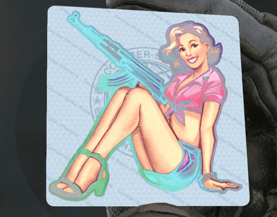 意想不到的设计者海报女郎系列印花介绍