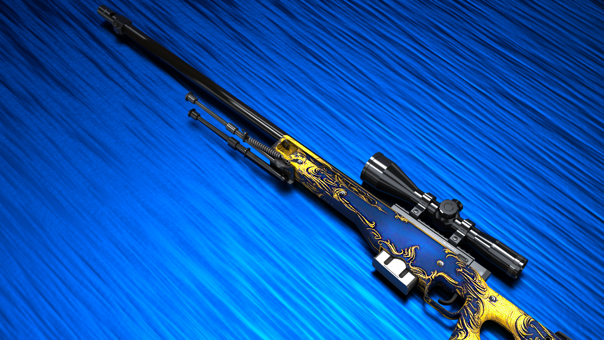 csgo皮肤鉴赏无畏战神系列