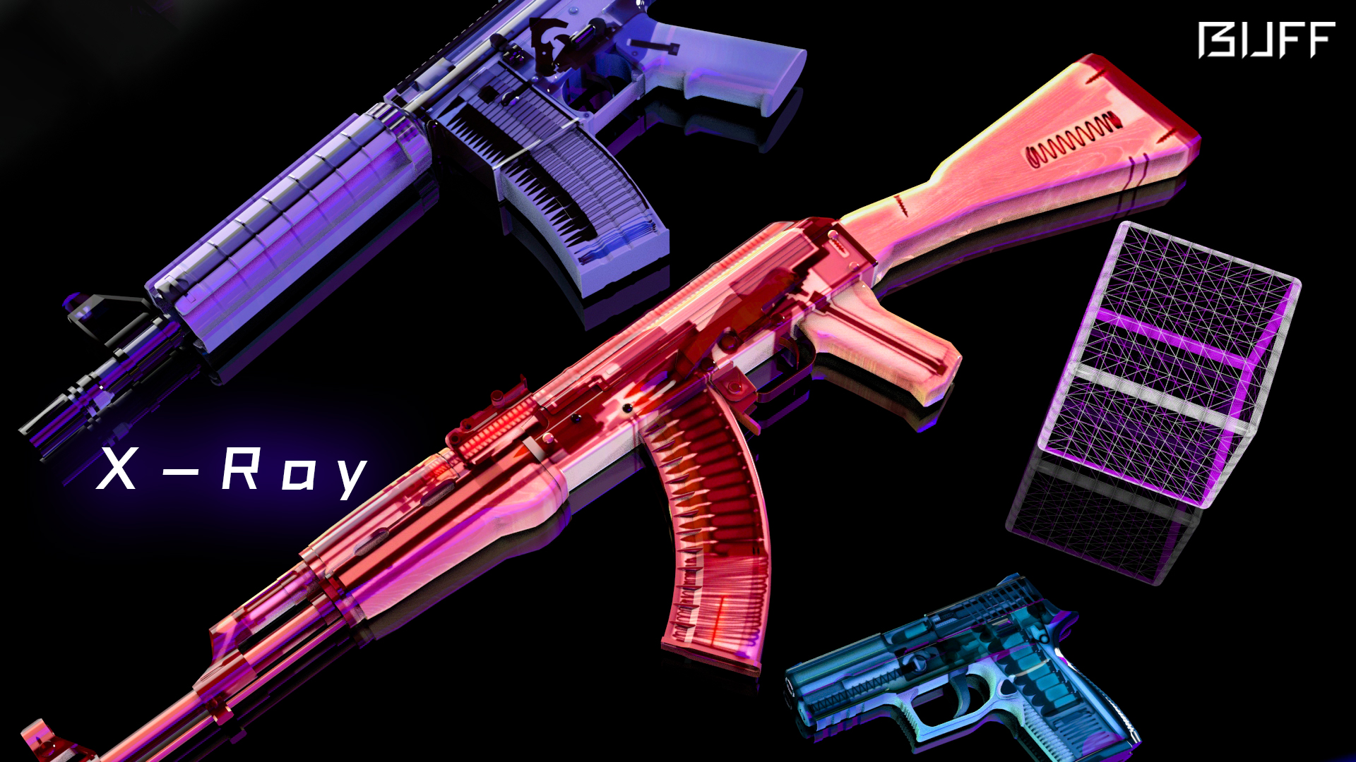 x光),以及同属于该系列的m4a4及p250的皮肤,其中p250|伦琴