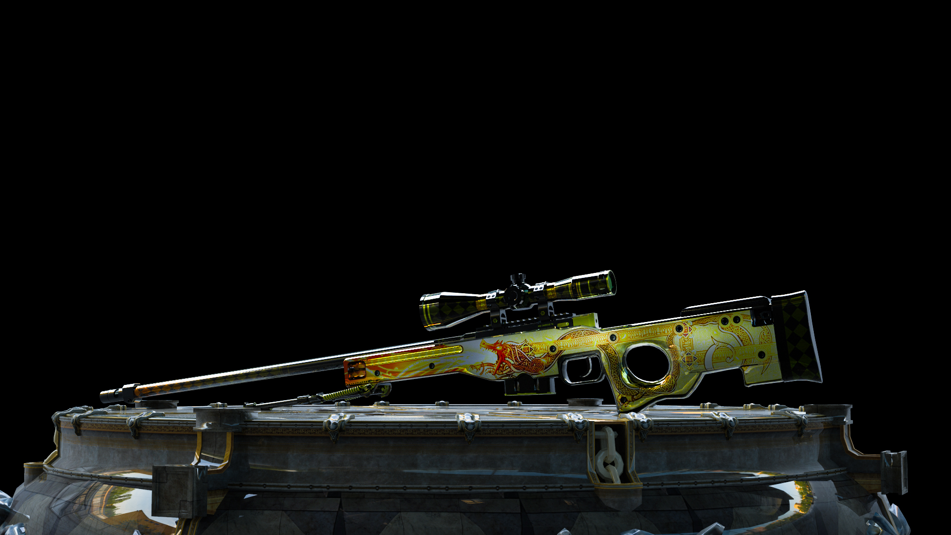 巨龙传说曾经作为大行动掉落的古堡激战纪念品中最顶级的皮肤,因为