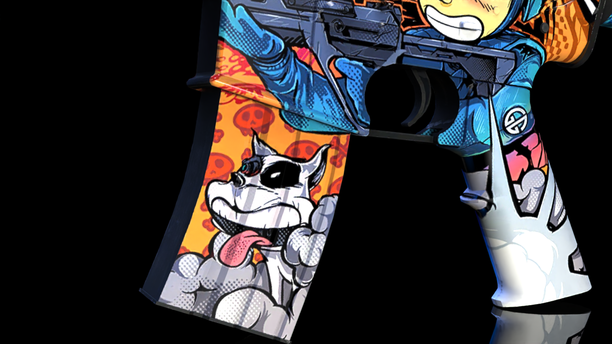 csgo皮肤鉴赏m4a1二号玩家