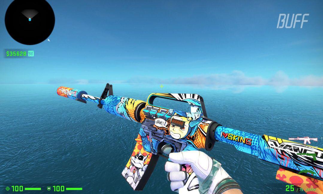 csgo皮肤鉴赏m4a1二号玩家