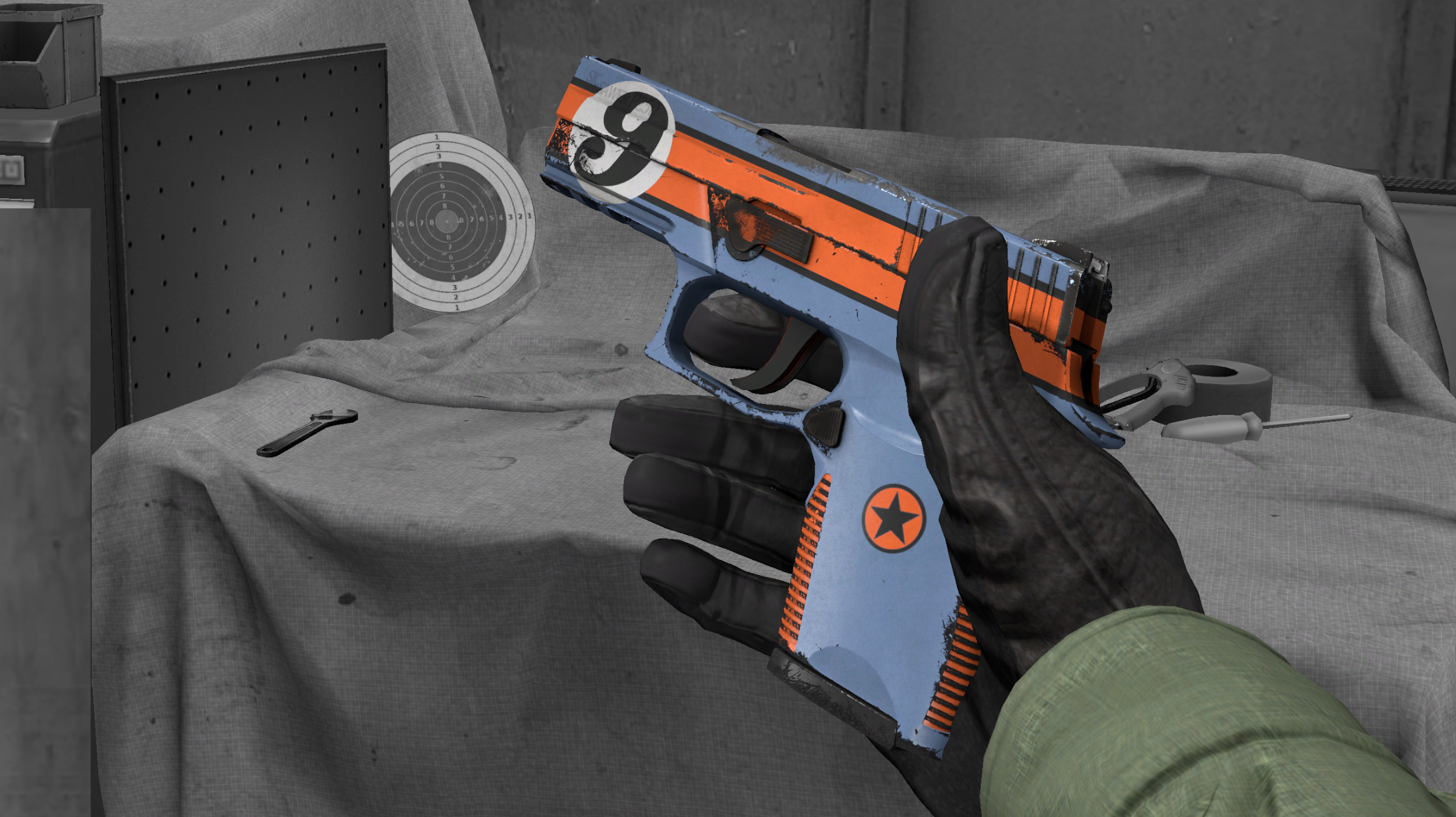 csgo皮肤鉴赏ump45车王