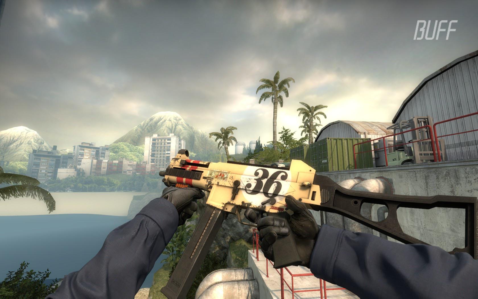 csgo皮肤鉴赏ump45车王