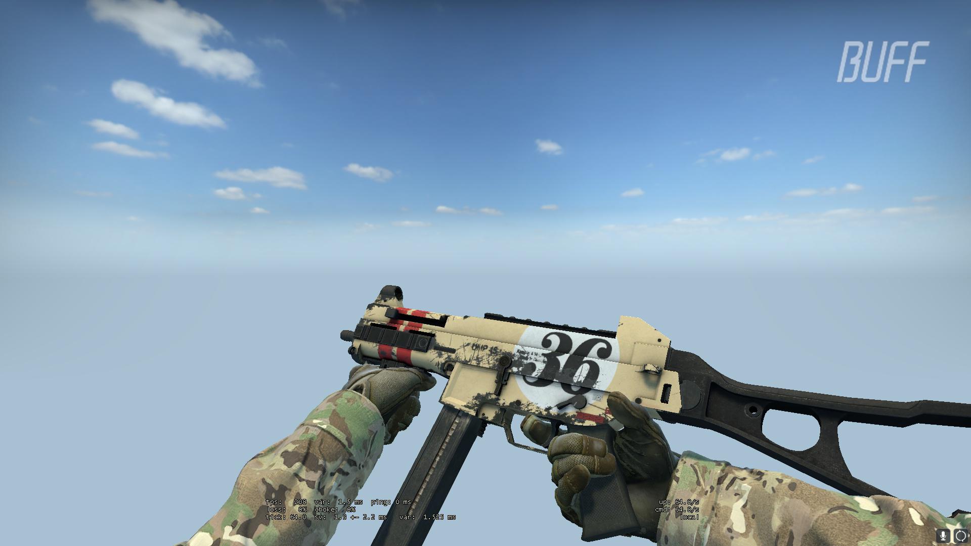 csgo皮肤鉴赏ump45车王