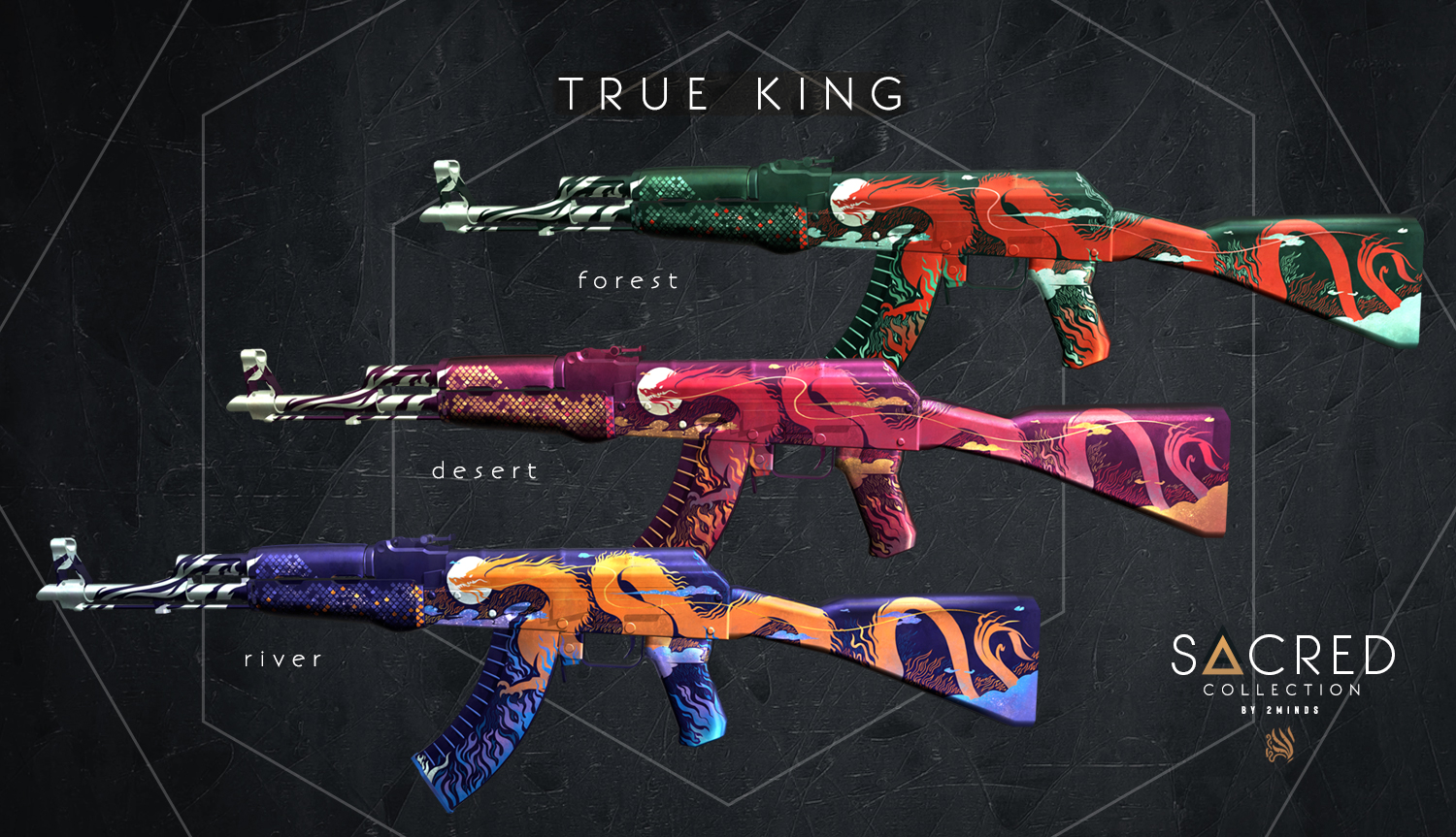 csgo创意工坊优秀饰品神圣动物系列皮肤