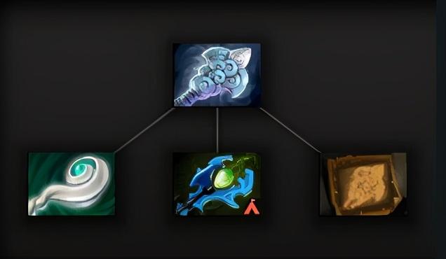 eul的神圣法杖(2725)可以与神秘法杖(2800) 卷轴(1600)合成风之杖