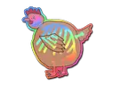 Poorly Drawn Chicken (Holo)