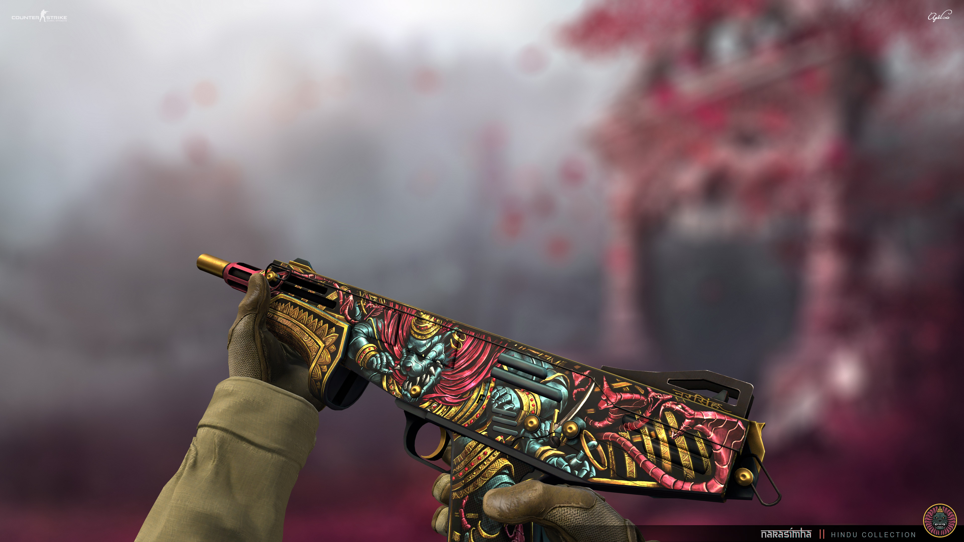 csgo创意工坊优秀饰品印度神话系列
