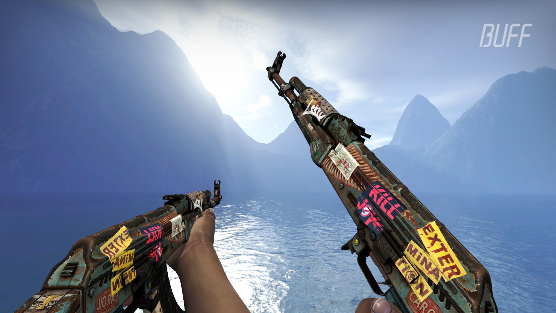 csgo皮肤鉴赏ak47复古浪潮