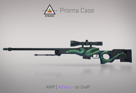 csgo皮肤鉴赏awp树蝰