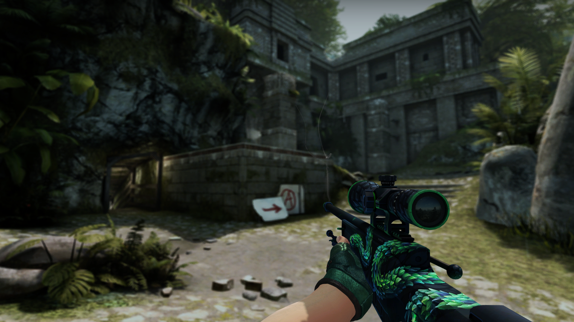 csgo皮肤鉴赏awp树蝰