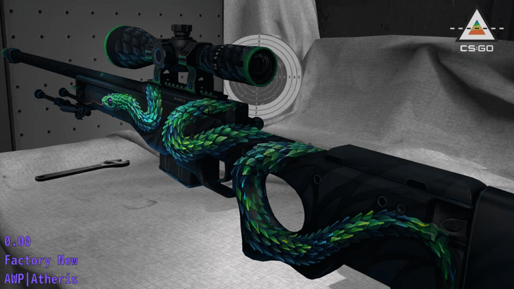 csgo皮肤鉴赏:awp | 树蝰