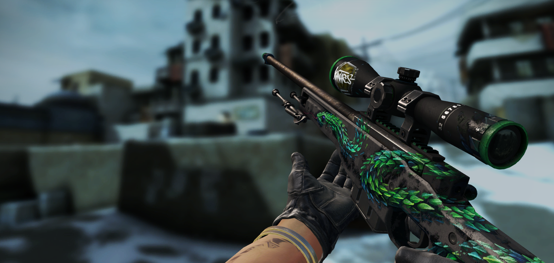 csgo皮肤鉴赏awp树蝰