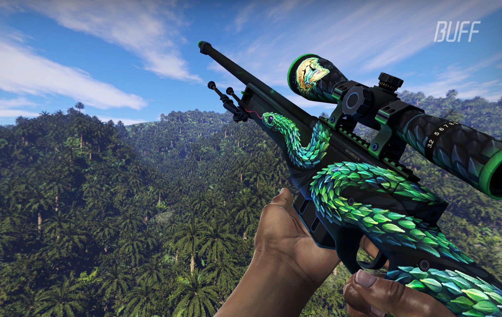 csgo皮肤鉴赏:awp | 树蝰