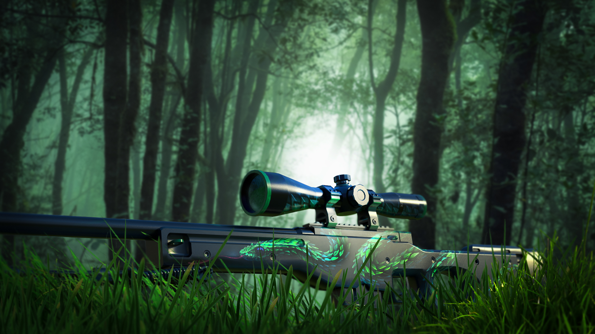 csgo皮肤鉴赏:awp | 树蝰