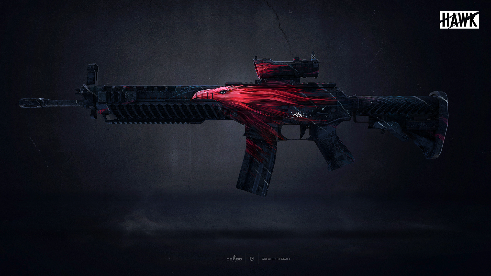 csgo皮肤鉴赏awp树蝰