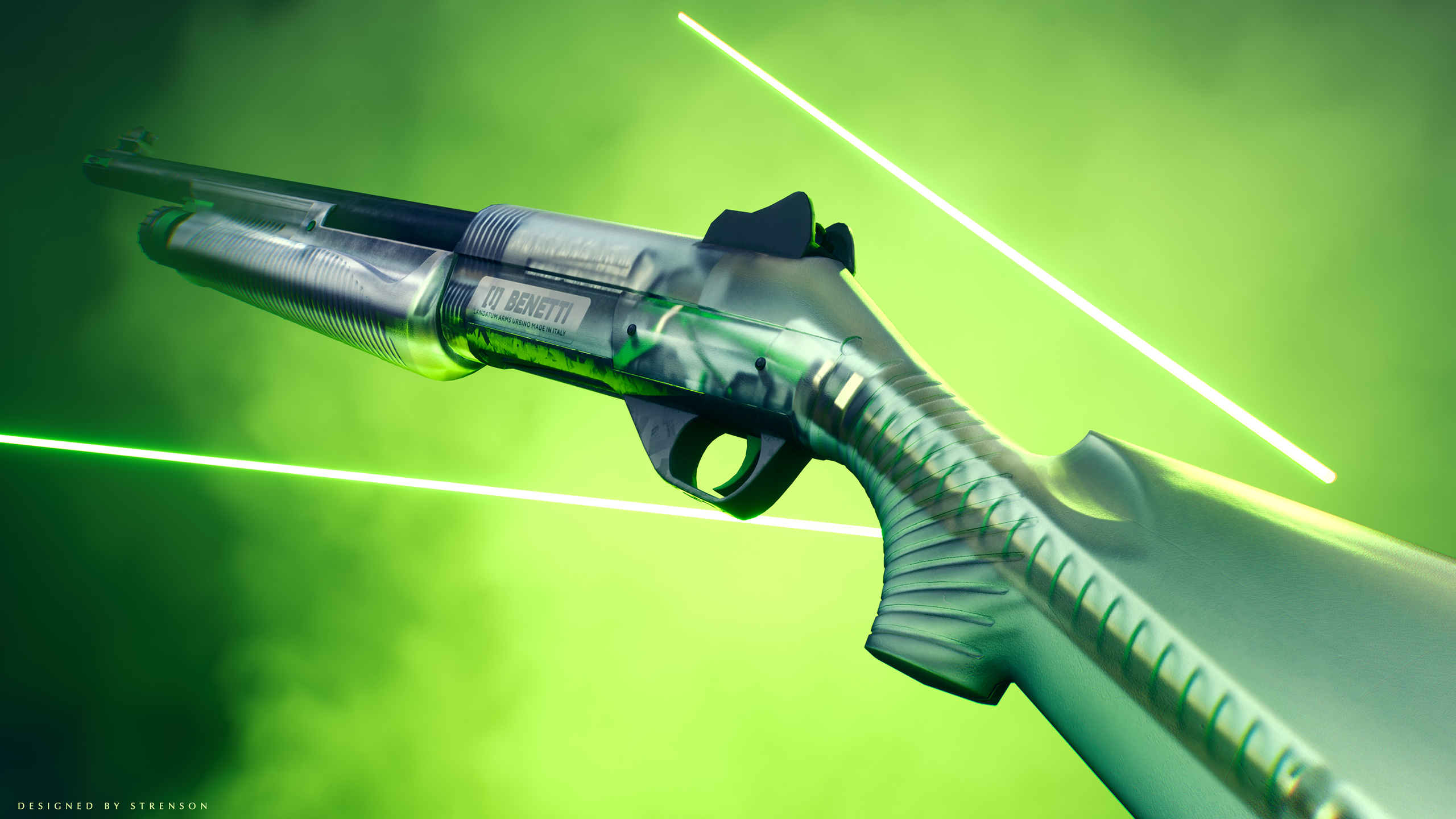 csgo创意工坊优秀饰品透明之枪系列皮肤