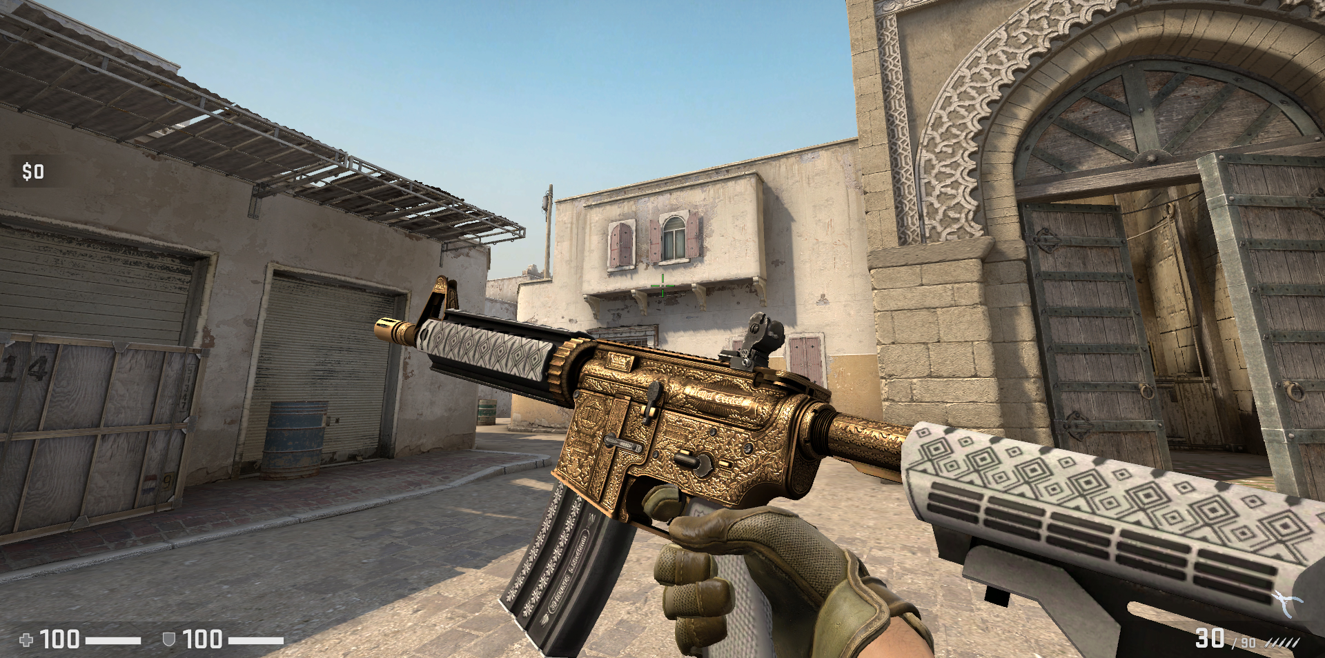 csgo皮肤鉴赏m4a4皇家圣骑士