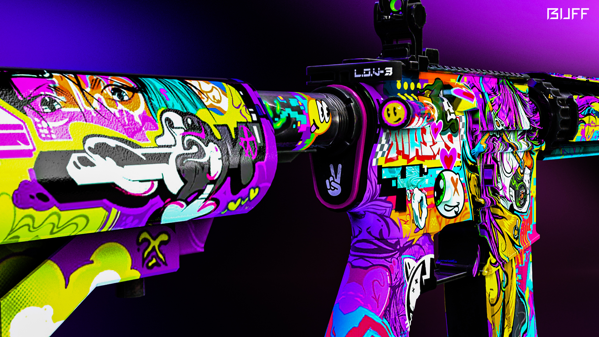 csgo皮肤鉴赏m4a4活色生香