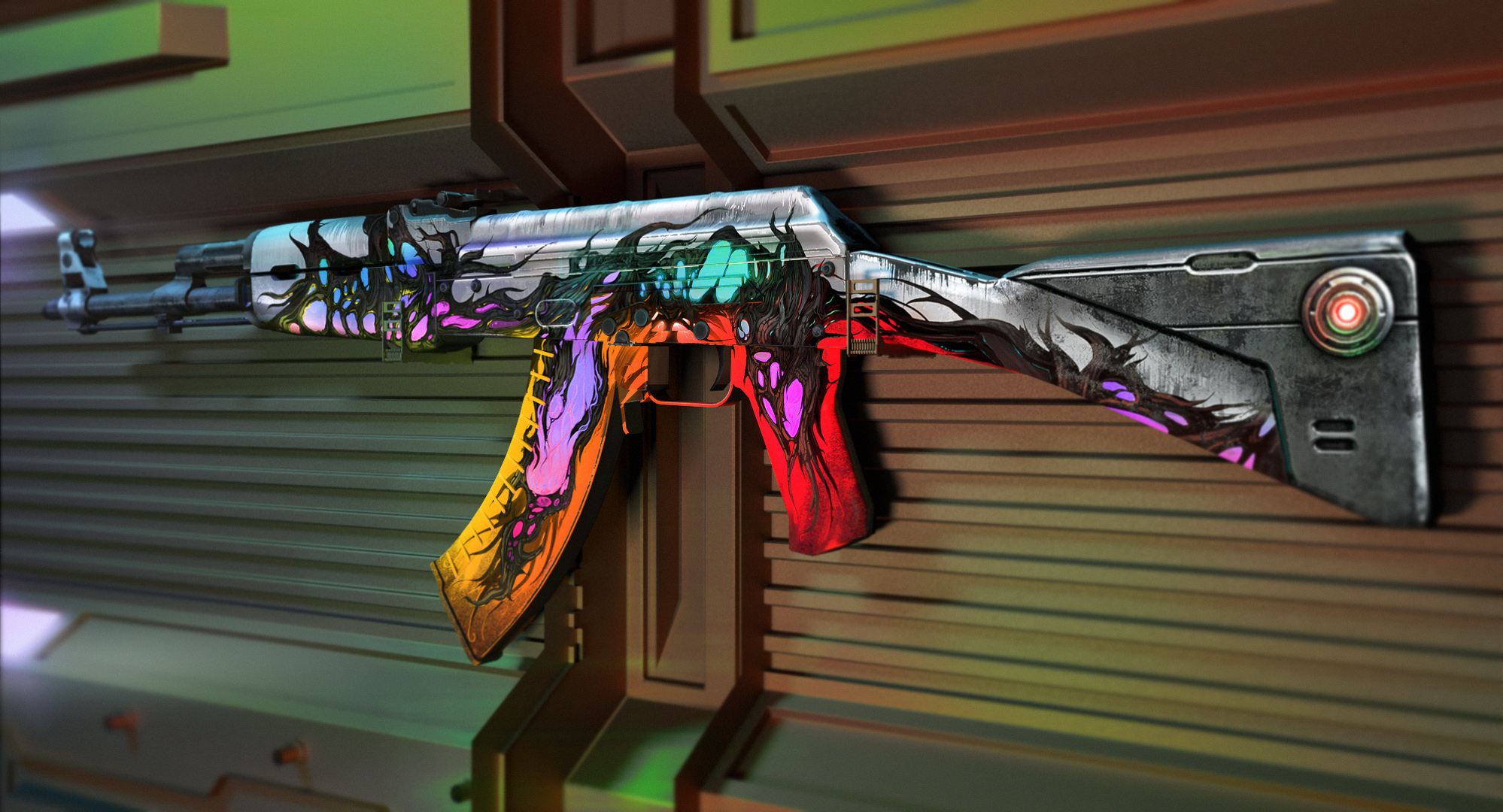 csgo皮肤鉴赏m4a4活色生香