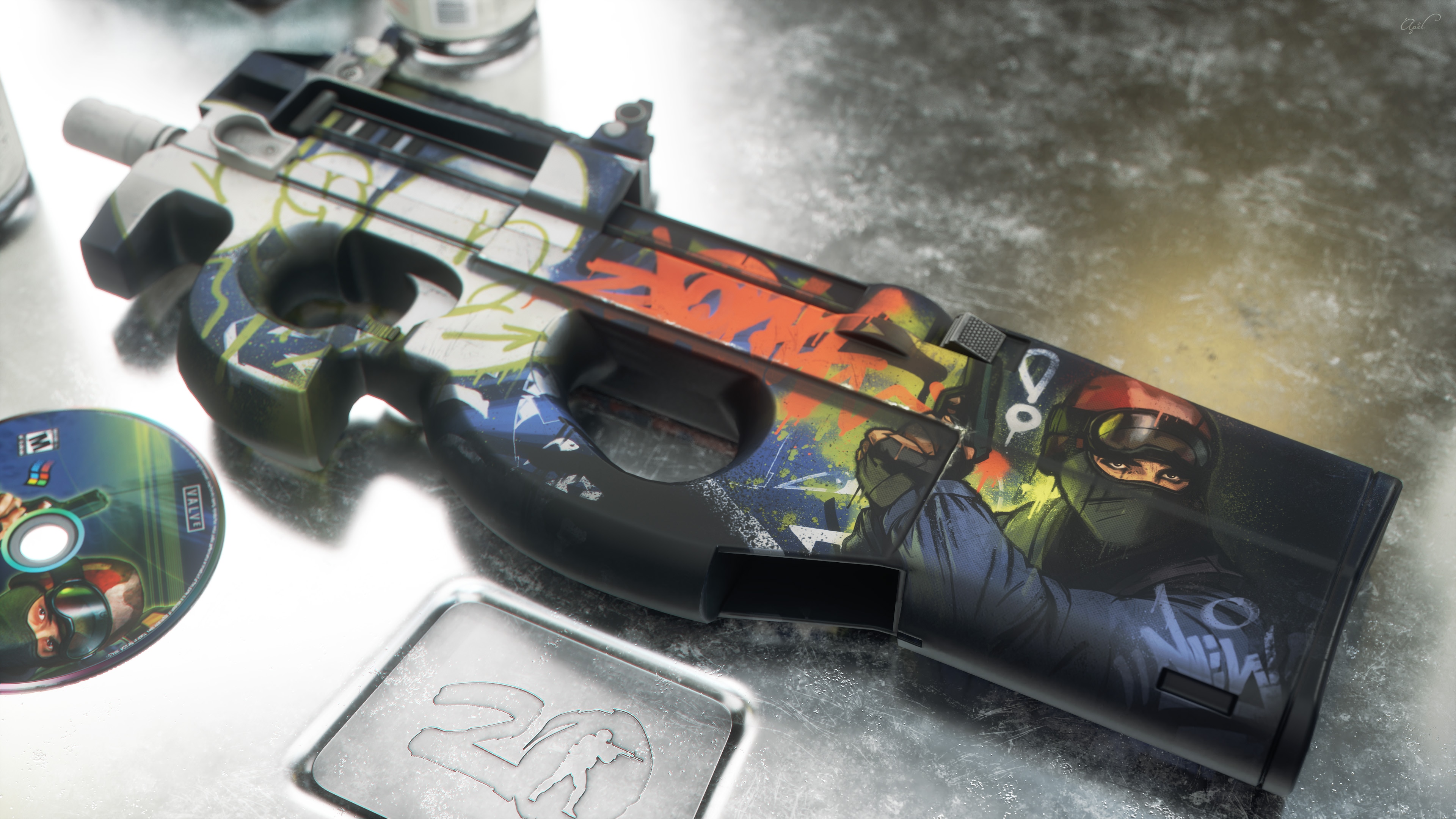 csgo能工巧匠3皮肤作者apel作品介绍下