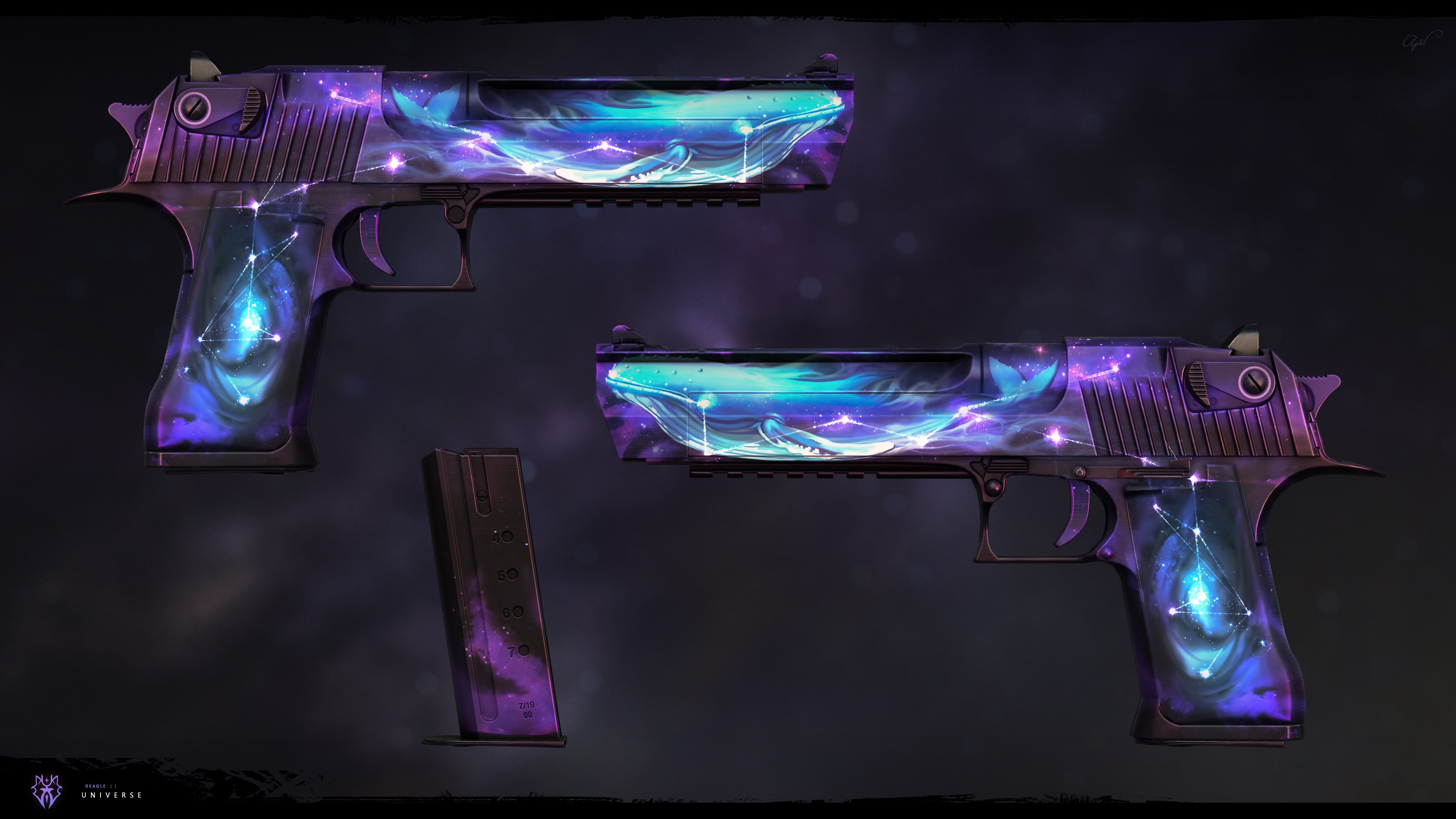 csgo能工巧匠3皮肤作者apel作品介绍下