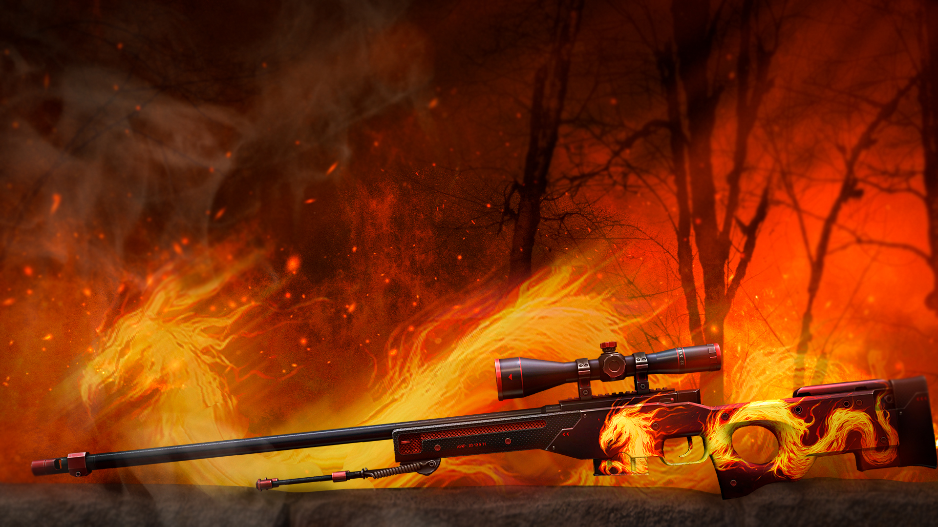 csgo皮肤鉴赏:awp | 野火